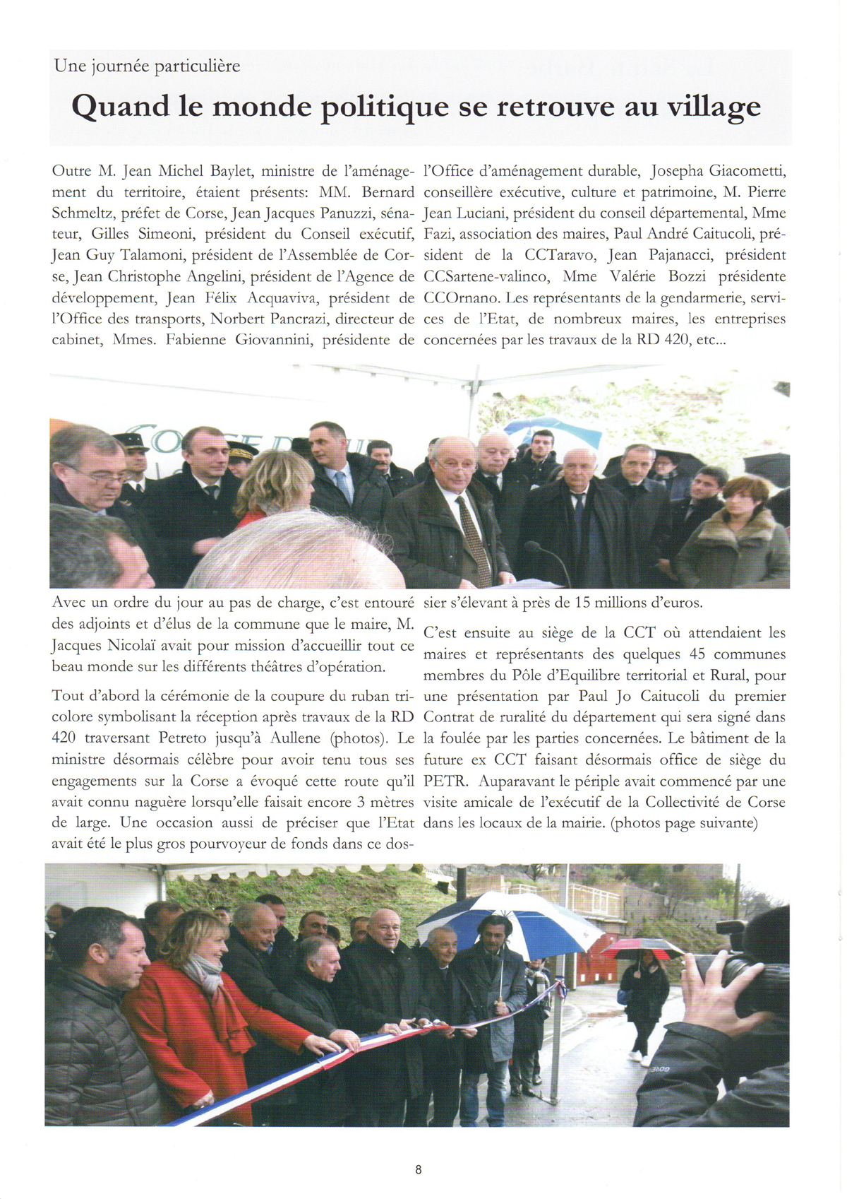 Bulletin municipal N° 14 page 8